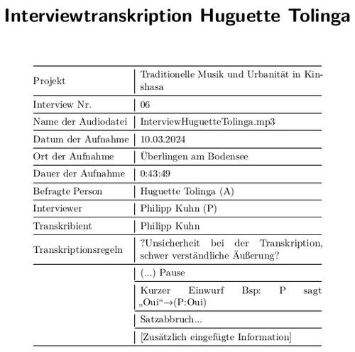Transkription